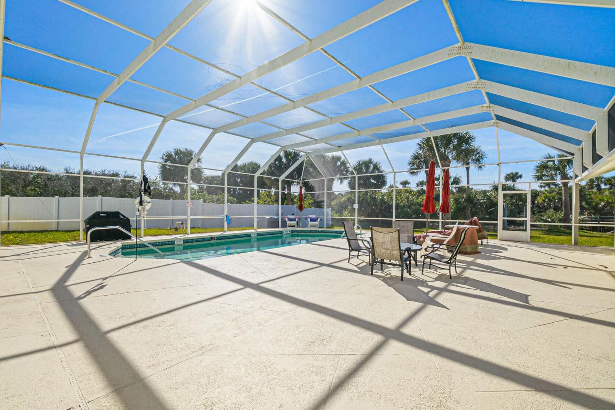Flagler Beach Bed And Breakfast Pool Jaccuzzi Suite מראה חיצוני תמונה