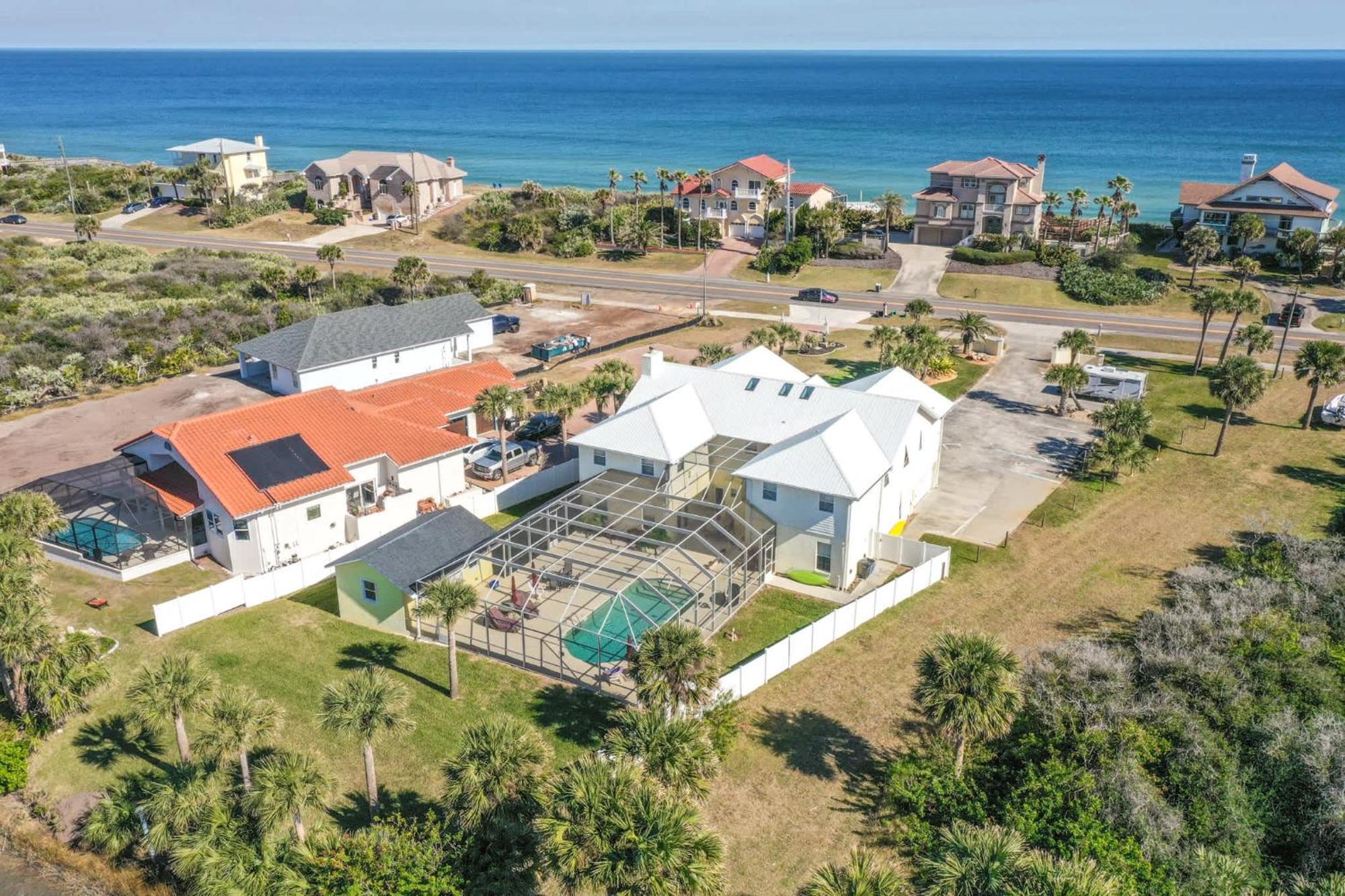 Flagler Beach Bed And Breakfast Pool Jaccuzzi Suite מראה חיצוני תמונה