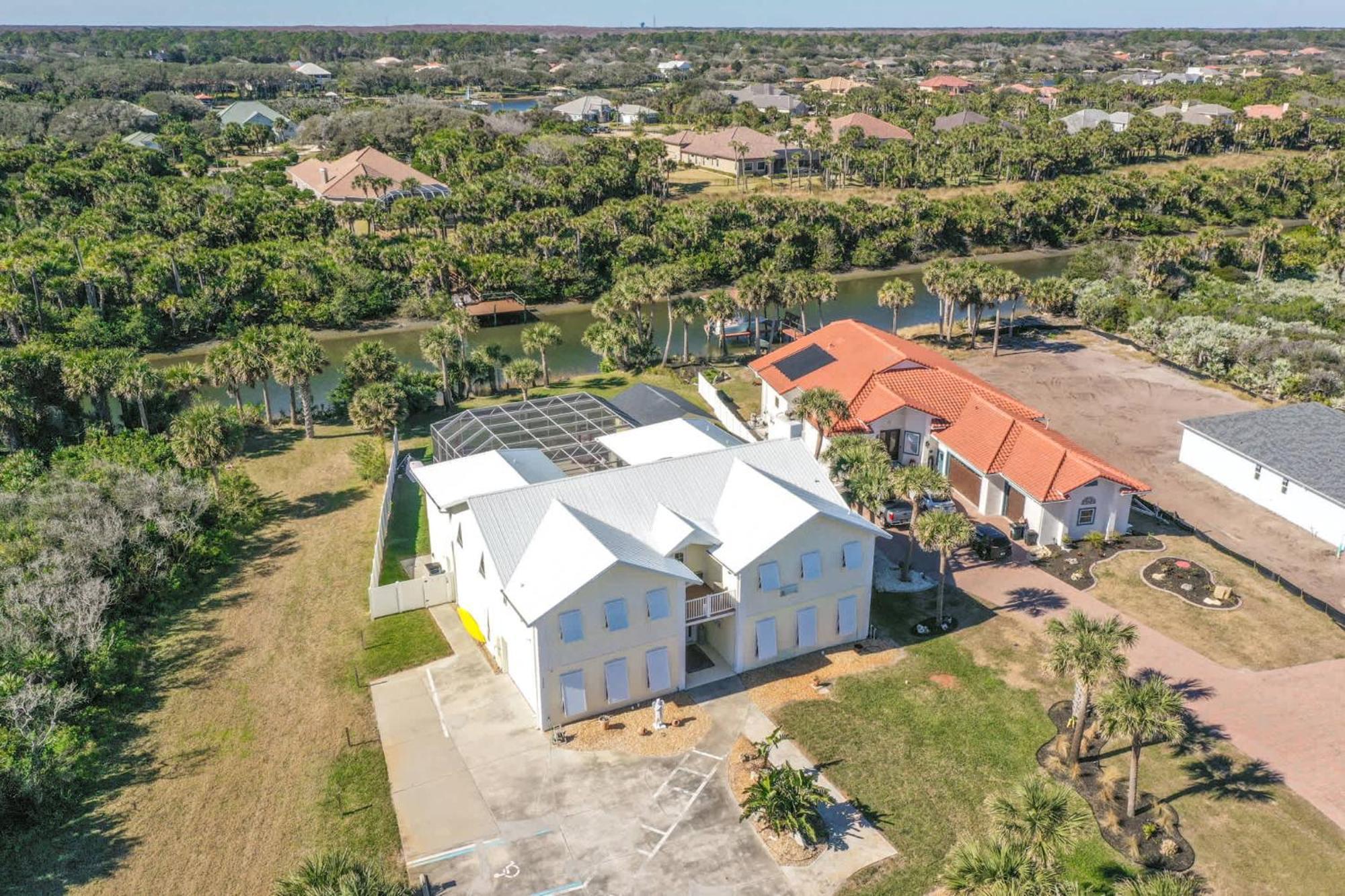 Flagler Beach Bed And Breakfast Pool Jaccuzzi Suite מראה חיצוני תמונה