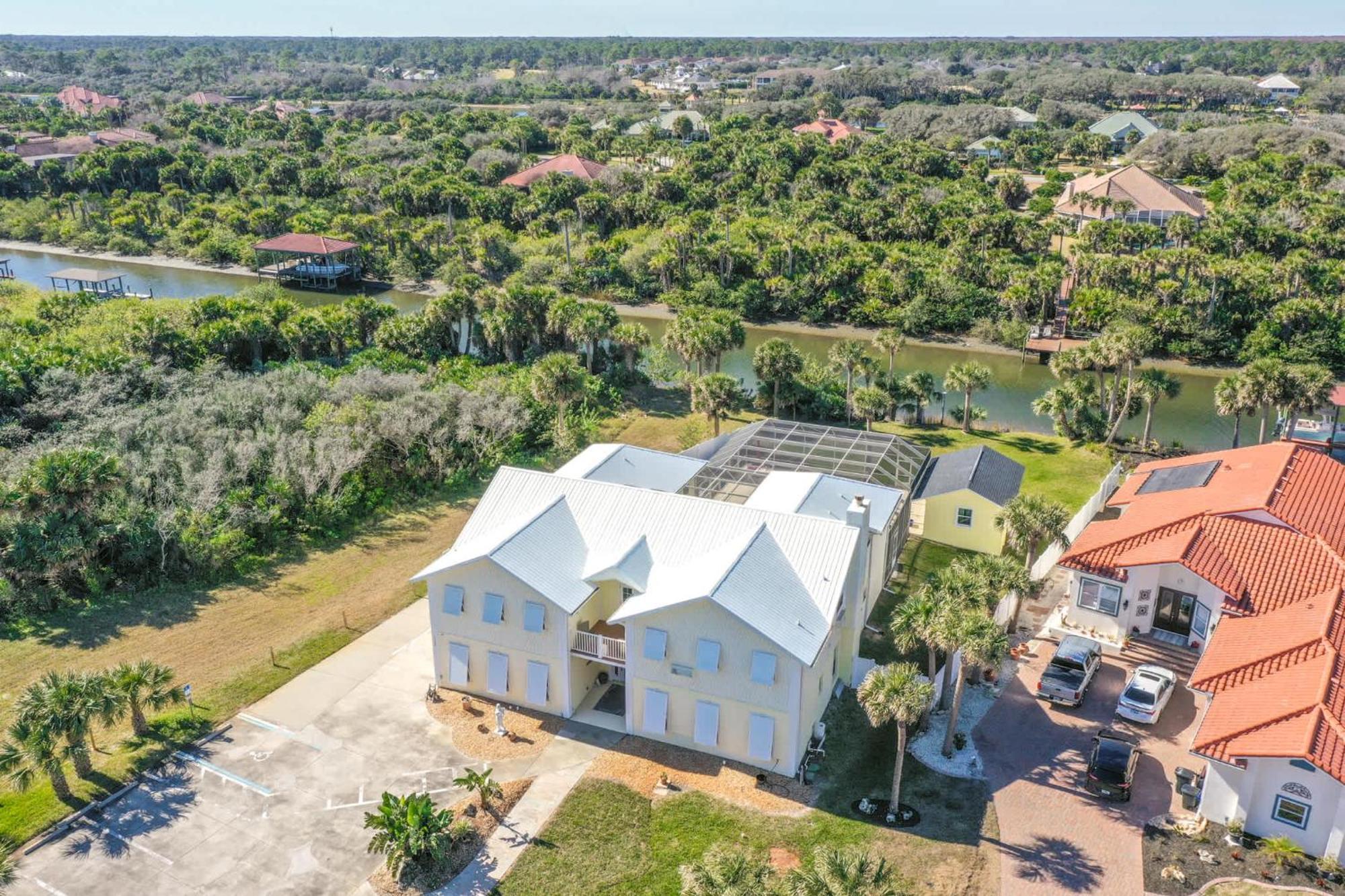 Flagler Beach Bed And Breakfast Pool Jaccuzzi Suite מראה חיצוני תמונה